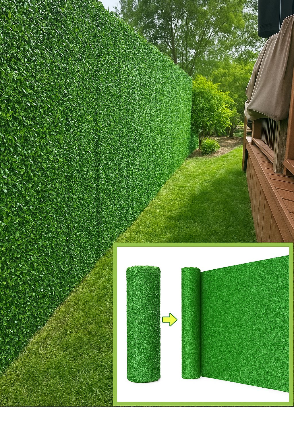 Gard de iarba artificiala