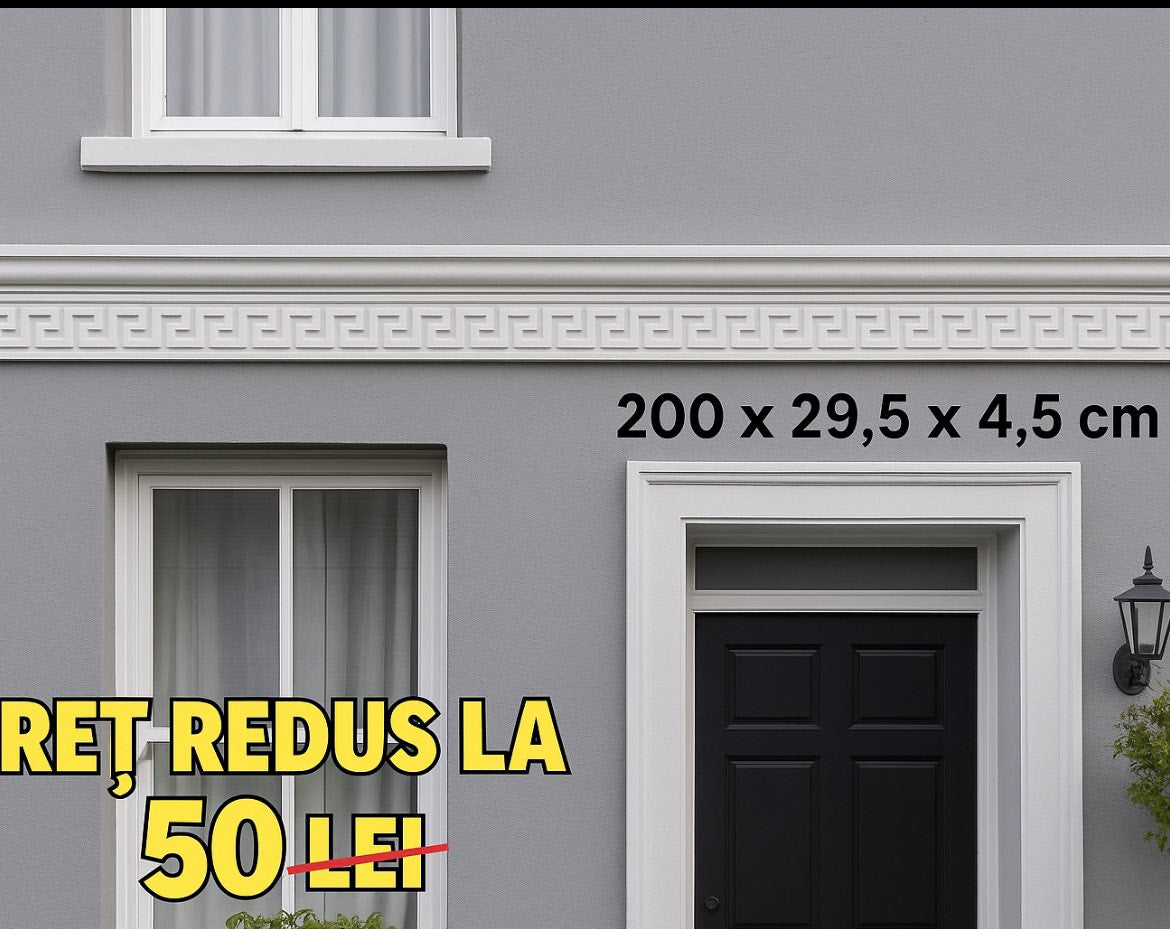 Brâu decorativ de exterior