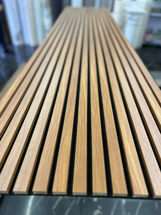 Riflaje decorative acustice (maro închis)