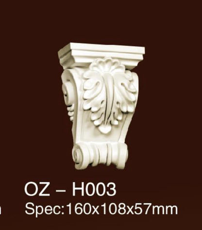 Consolă decorativă din poliuretan H003