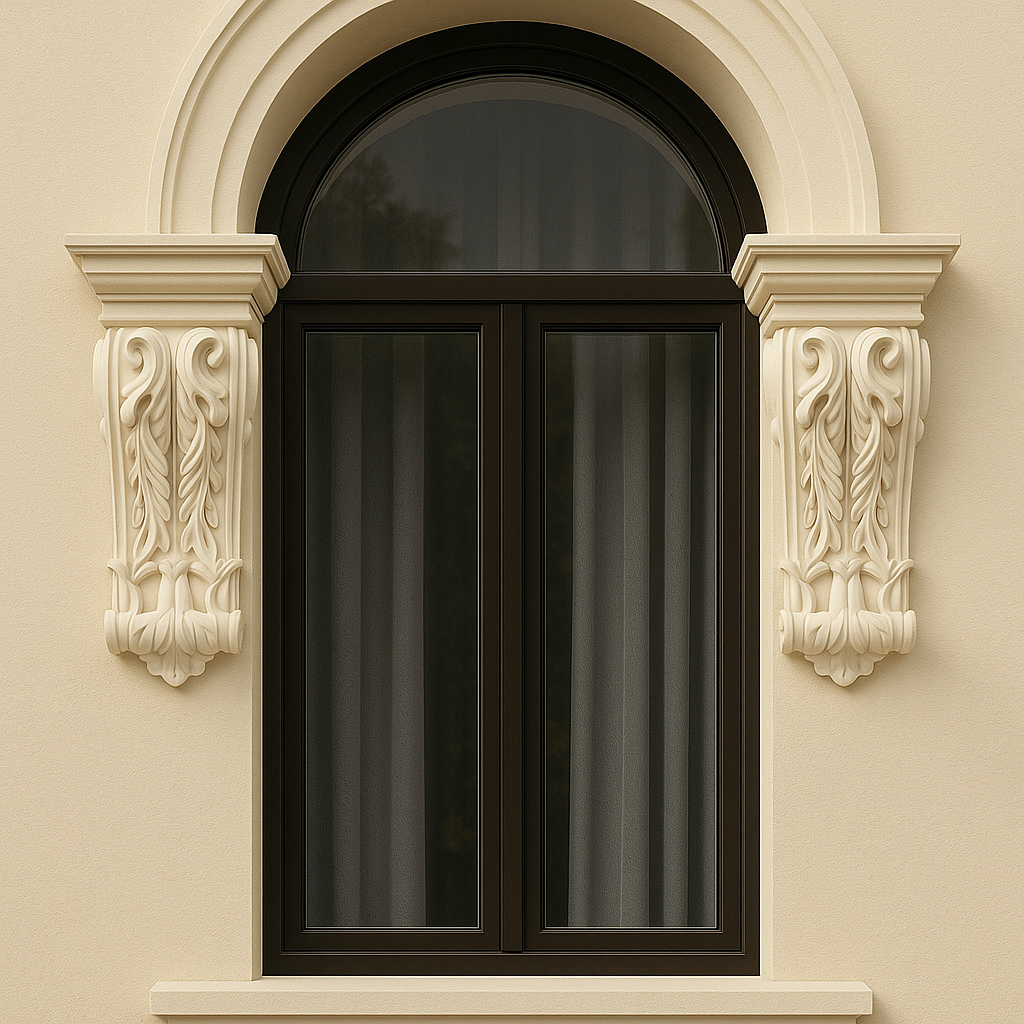 Consolă decorativă din poliuretan H012