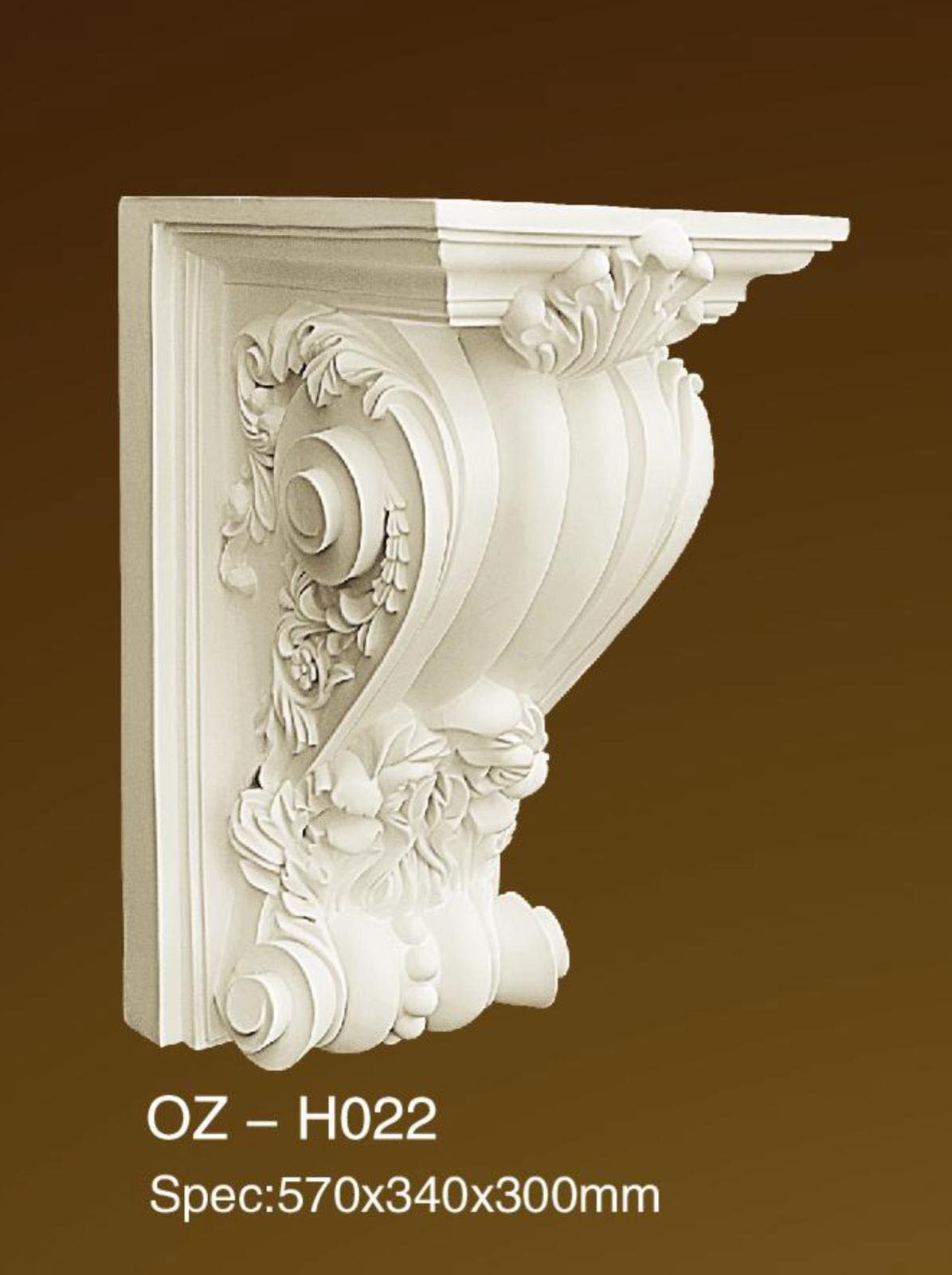 Consolă decorativă din poliuretan H022