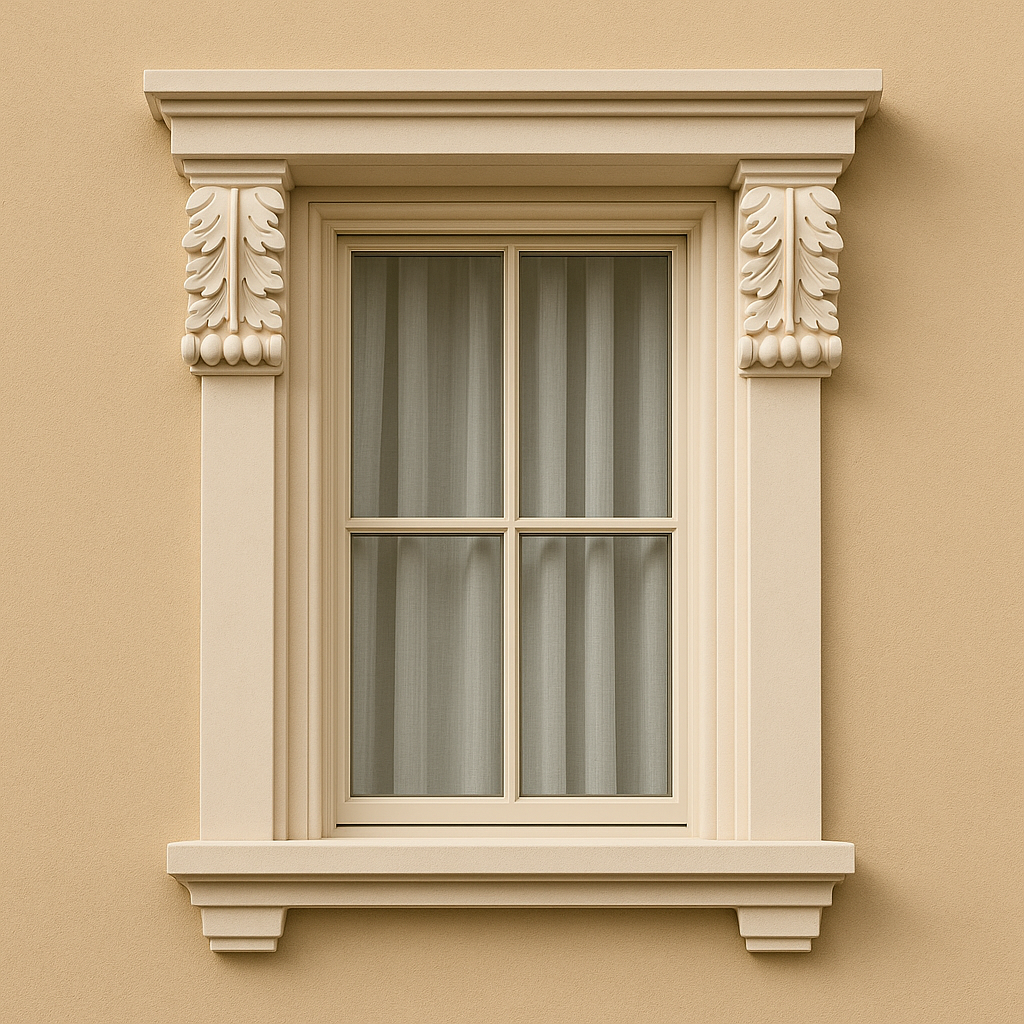 Consolă decorativă din poliuretan H026