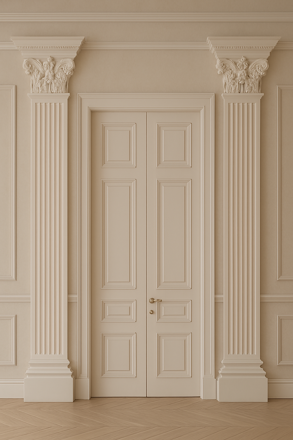 Pilastru decorativ din poliuretan P001