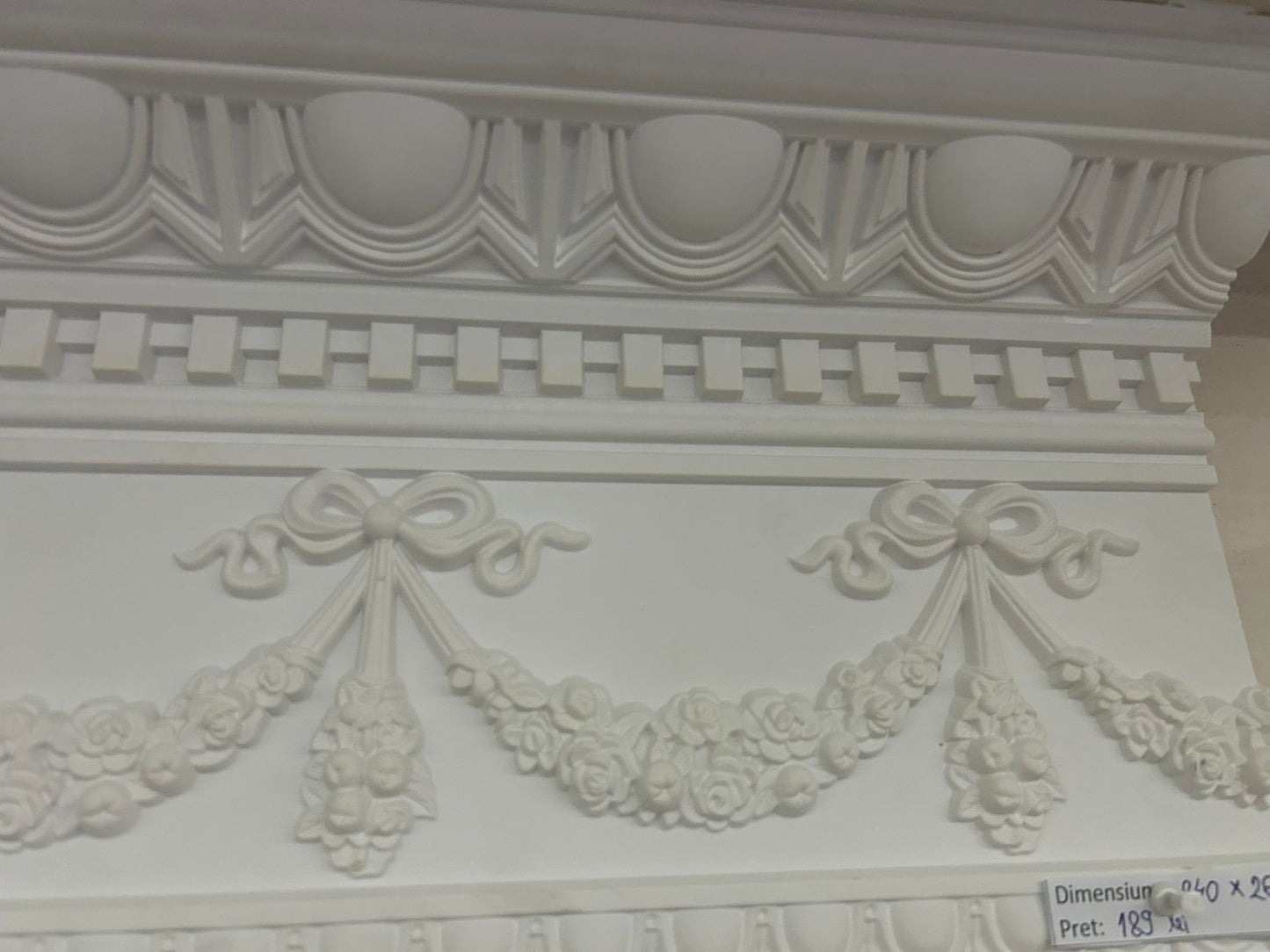 Cornisa poliuteran 240 x 26 cm