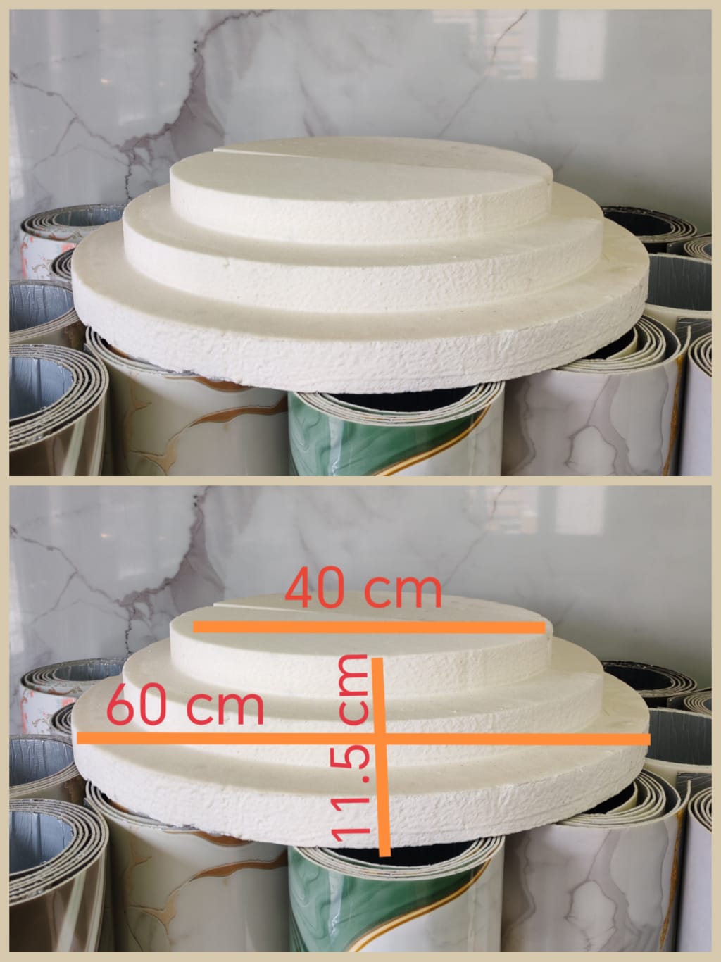 Capitel / baza cu 75 lei bucata/jumatatea