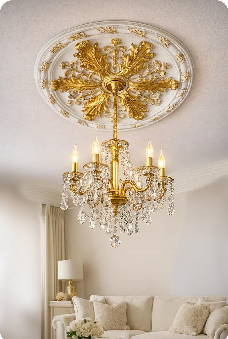 Medalion F100 Gold (diametru 50 cm)