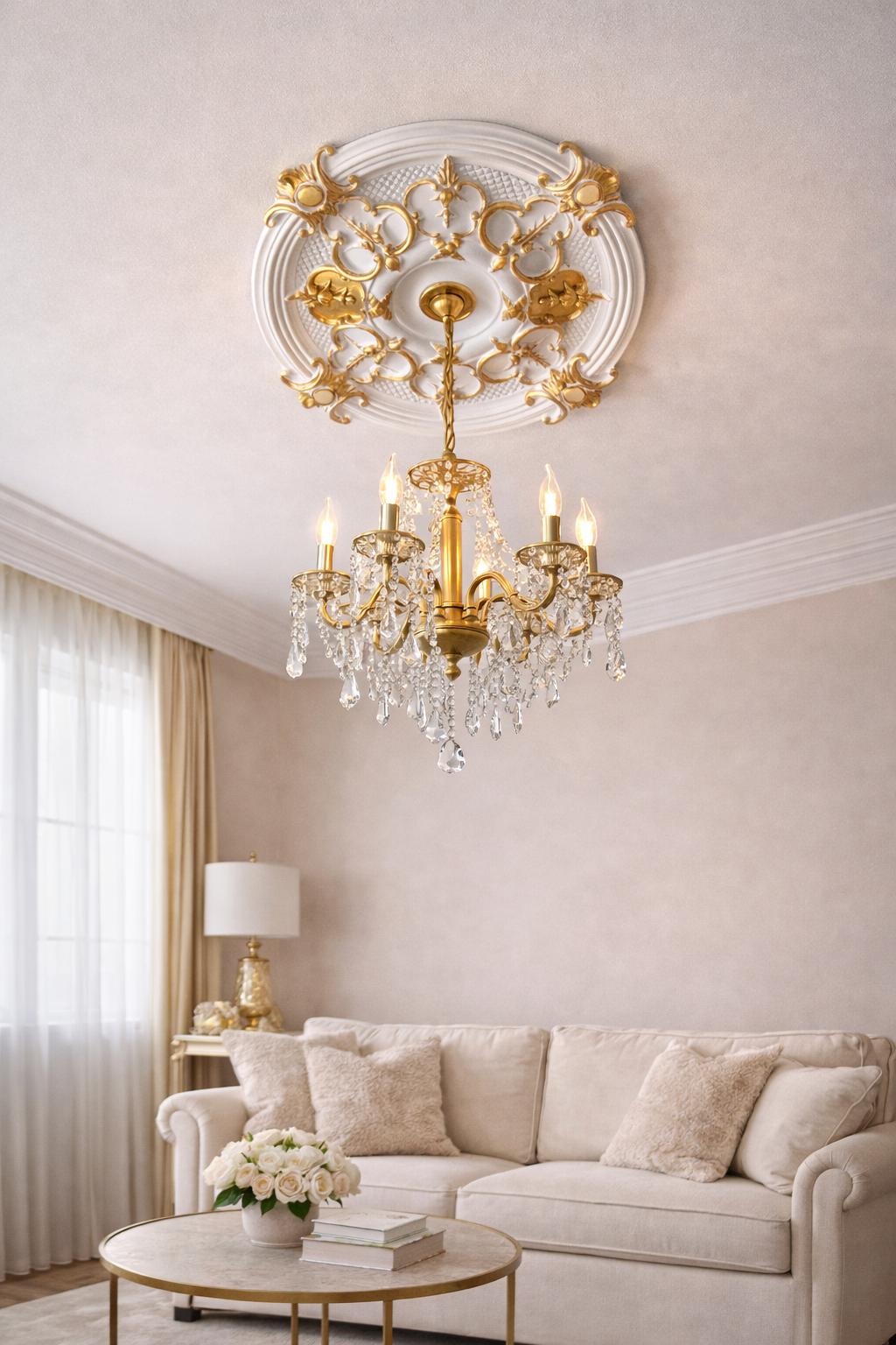 Medalion F053 Gold (diametru 44 cm )