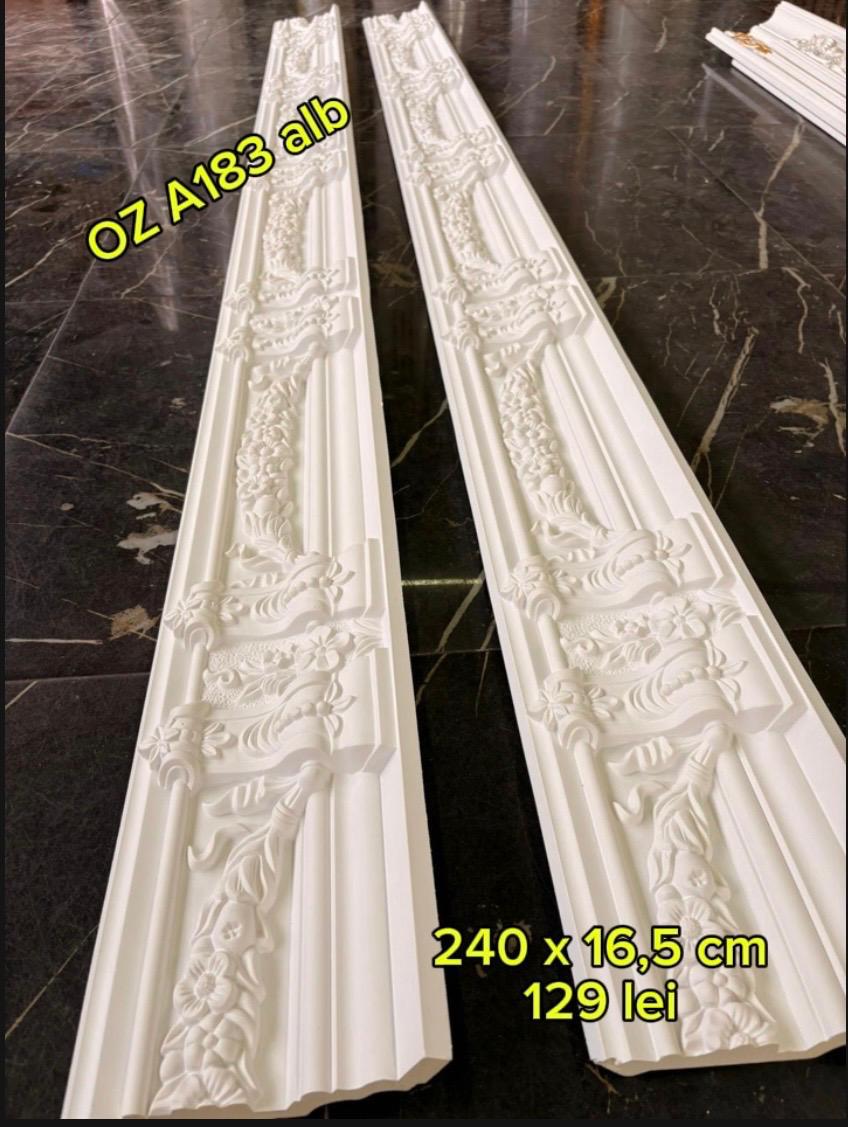 Cornise 240 x 16.5 cm alb