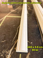 Baghete pentru chenare din poliuretan 240 x 3,5
