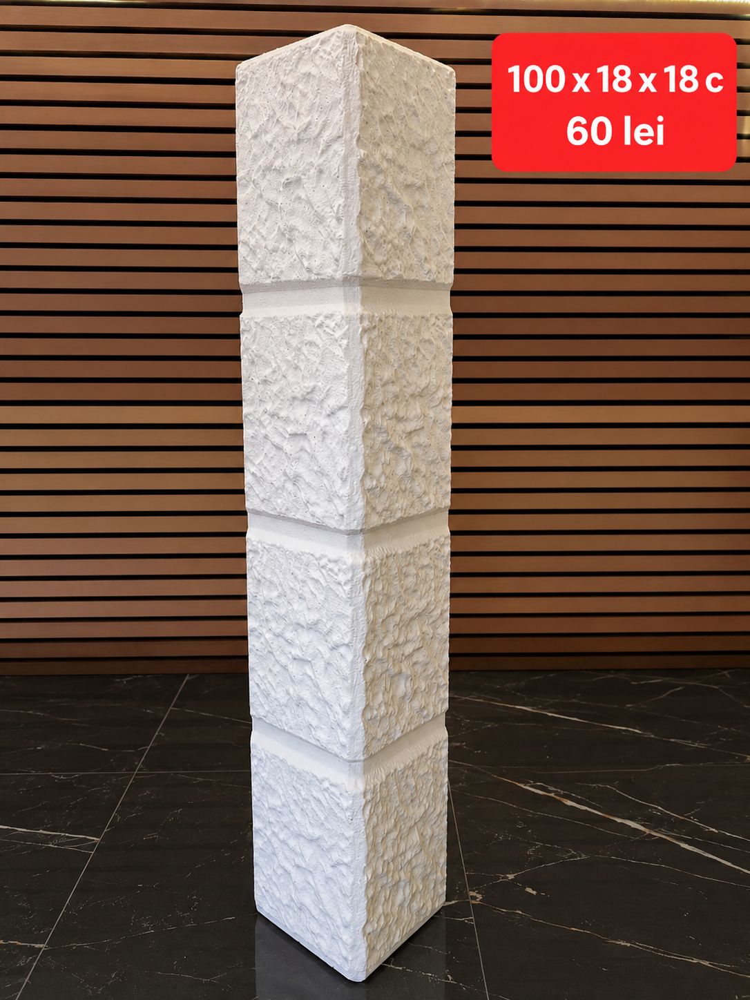 Colțar Decorativ - 100 x 18 x 18 cm