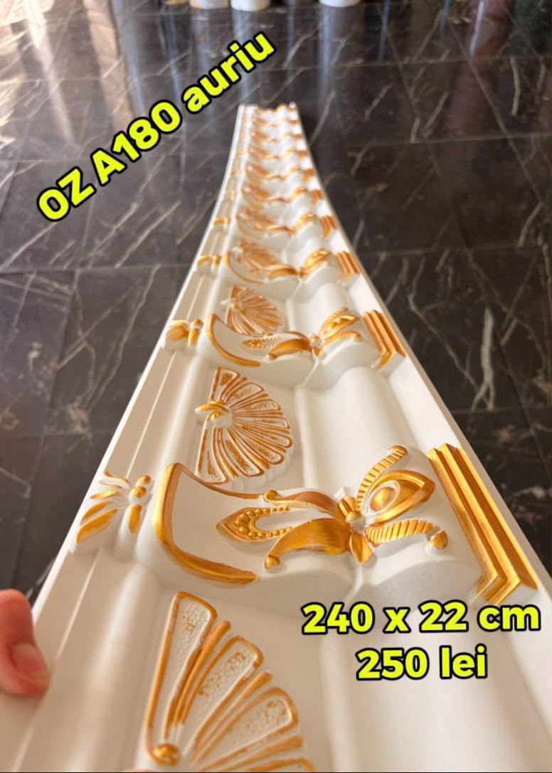 Cornise OZ A180 Auriu (240x22 cm)