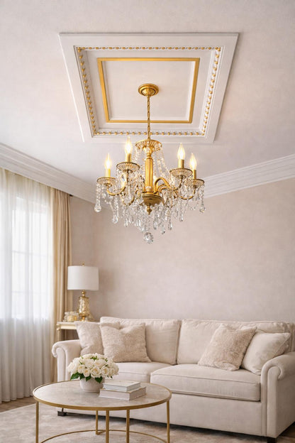 Medalion G001 Gold (60 x 60 cm)