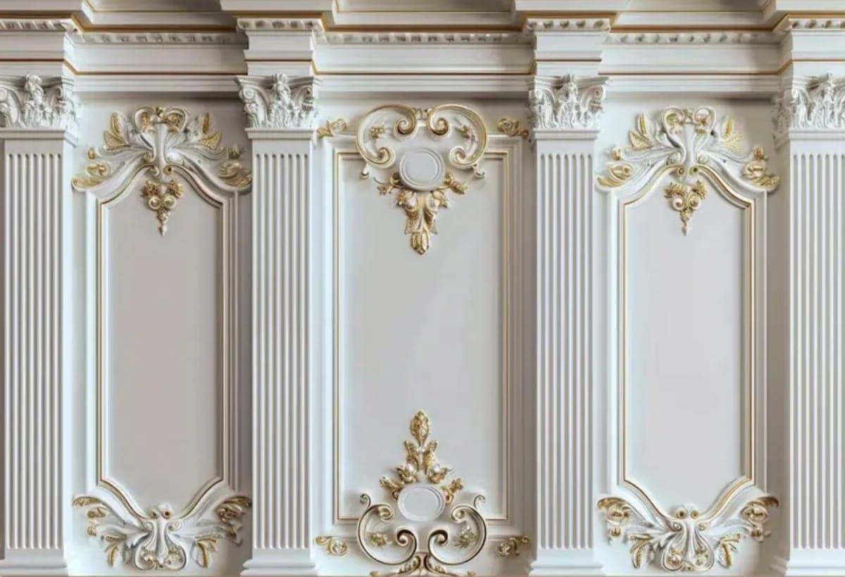 Pilastru decorativ din poliuretan P003